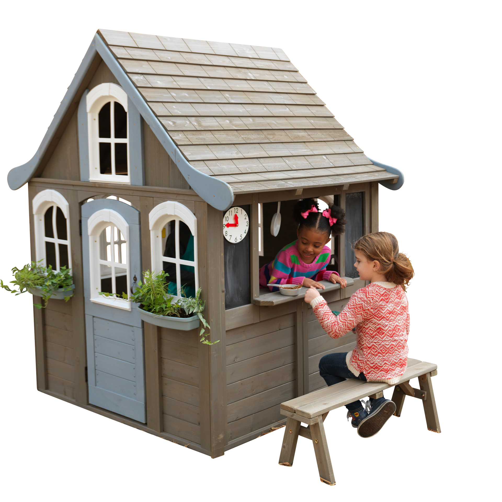 kidkraft wooden playhouse
