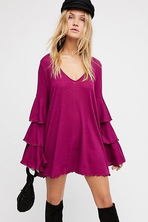 free people seashore mini dress