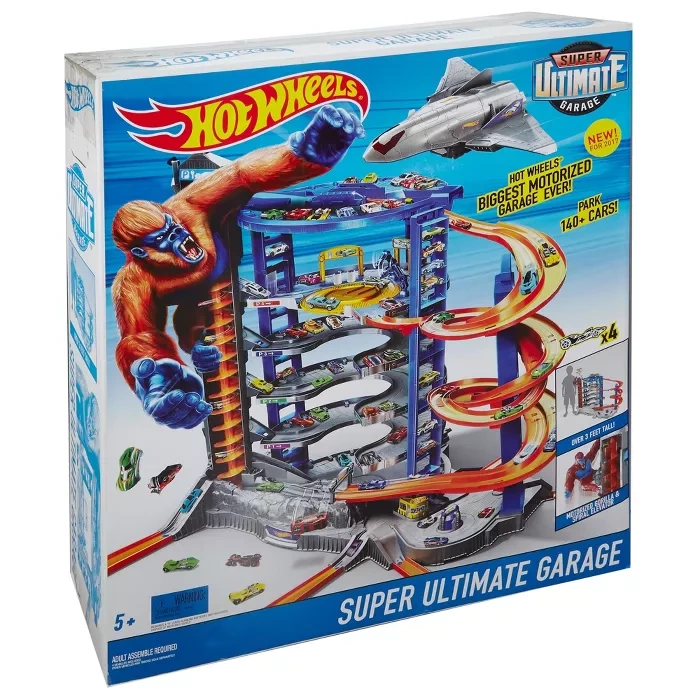 hot wheels biggest garage